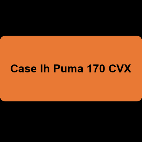 Case Ih Puma 170 CVX